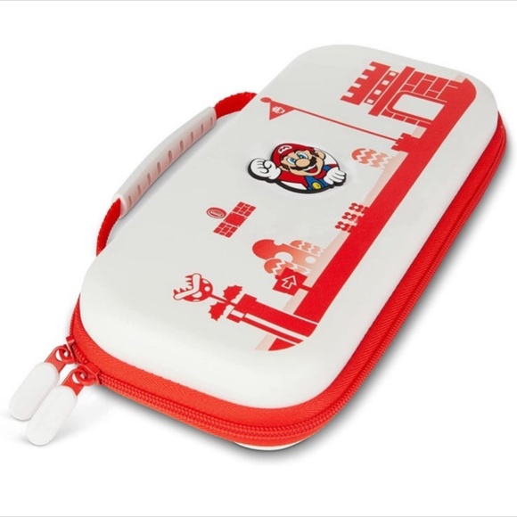 Case For Nintendo Switch or Nintendo Switch Lite - Mario Red/White - Picture 5 of 7